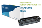 Sort lasertoner - HP nr.312X - 4.400 sider